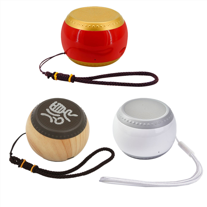 Prijenosni Bluetooth zvučnik s retro drvenim dizajnom; Bluetooth 5.3, 100 Hz–20 kHz, 4-satno reproduciranje, podrška TF kartici do 32 GB