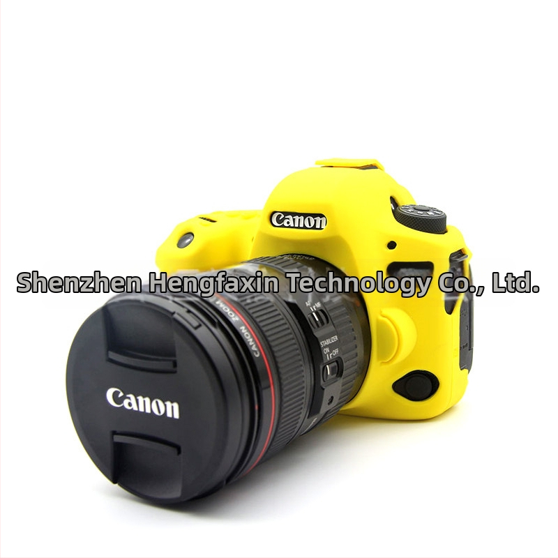 Silikónový kryt pre Canon EOS 6D Mark II DSLR, ochrana proti nárazom a opotrebeniu, OEM spracovanie