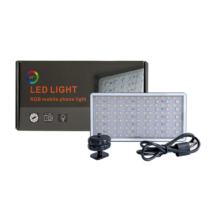 VL-135RGB Prenosno RGB Svjetlo za Fotografiju i Prijenos Uživo