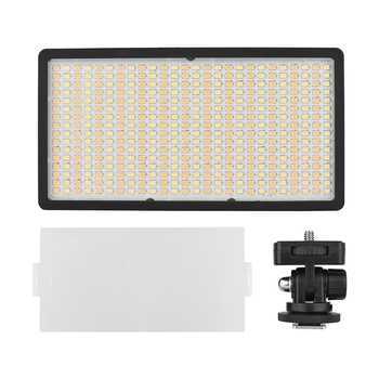 LED416 Prijenosno fotografijsko panel svjetlo za SLR kamere – ručno napajanje baterijom, promjenjiva jačina svjetla i boje 3200K–5600K