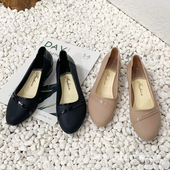 Ženske gumene čizme za kišu, niski dio, kratka cijev, srednji pet, protuklizna potplata, pogodne za kuhinju