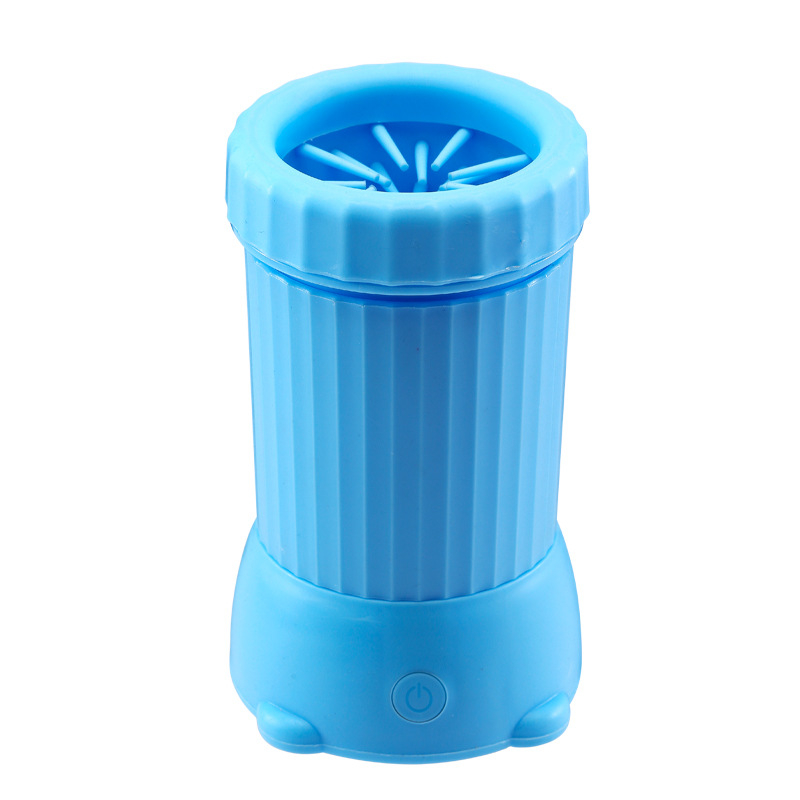 Automatska posuda za čišćenje šapa kućnih ljubimaca za pse i mačke – Plastika, potpuno automatski uređaj za čišćenje, neto težina 350 g