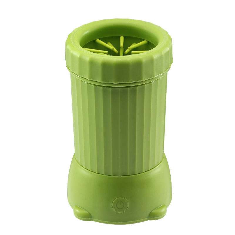 Automatska posuda za čišćenje šapa kućnih ljubimaca za pse i mačke – Plastika, potpuno automatski uređaj za čišćenje, neto težina 350 g