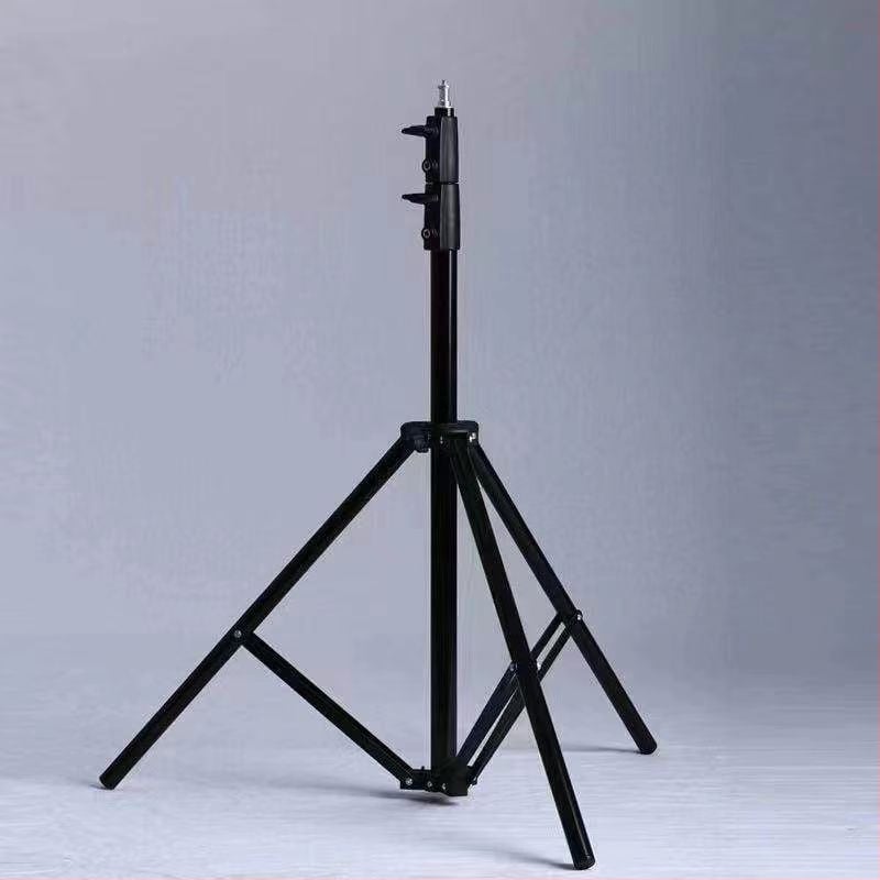 Stojan na telefón pre živé vysielanie a fotografovanie, Prenosný troj-dielny statív, ABS+kov, nosnosť 3 kg, 3 diely, hmotnosť 1,68 kg