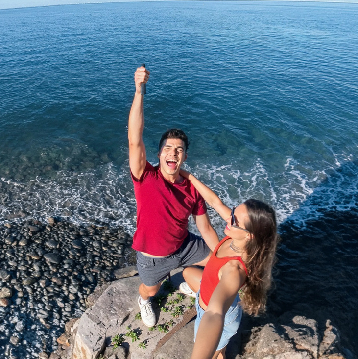 Shadow Stone Insta360 Bullet Time Selfie Stick 2.0 – kompatibilan s X5/X4/X3/RS/R; aluminijska legura, plastika, silikon