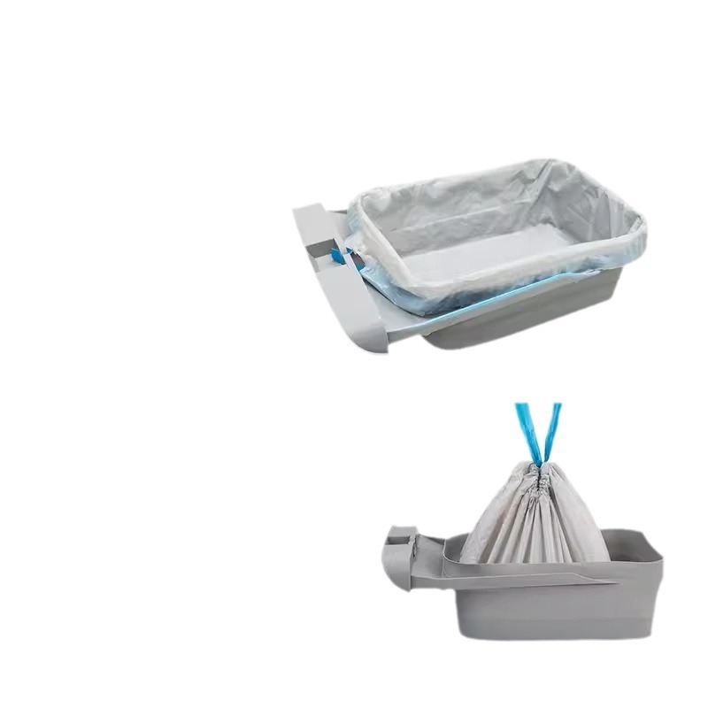 Torba za mačji otpad s vrpcom, debeli dizajn, prijenosna (s vrpcom, debeli dizajn, prijenosna)