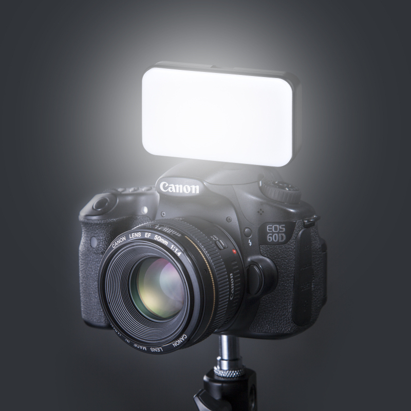 Светлина за камера XQB-01, с вградена батерия, 9V, 1-10W, за fotografия, лайв стрийминг и снимане на продукти