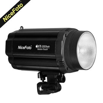 TB-300 Flaş fotografic portabil de la Nicefotonice — Model TB-300, intensitate reglabilă, sursă de alimentare independentă