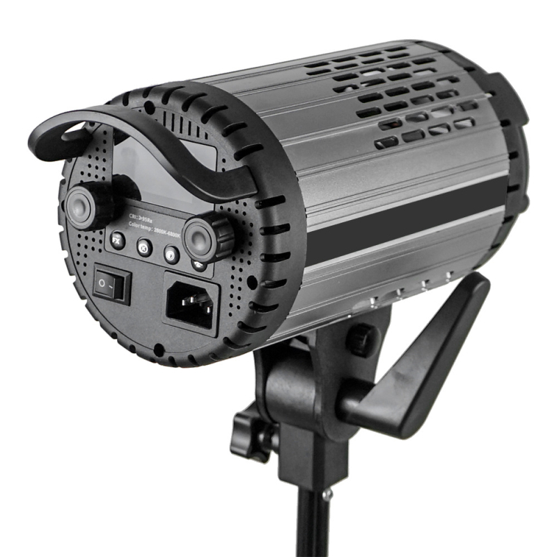 250W metalna COB LED rasvjeta za fotografiju, podesiva jačina svjetla i boje, 220V, neovisno napajanje
