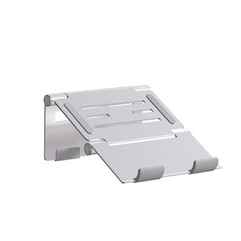 Držač tableta od aluminijske legure, sklopivi s 360° okretom, ugrađena hlađenja, podizačka baza, kompatibilan s iPad/iPhone/iPod touch