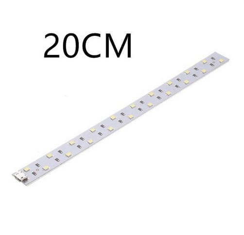 Skladacia prenosná LED lišta s 156 LED, mini fotoštúdio softbox, 6500K, nie je stmievateľná, externé napájanie