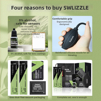 Set za čišćenje kamere - puhanje zraka, Lens Pen za DSLR i bezz ogledala kamere, CMOS/CCD senzori