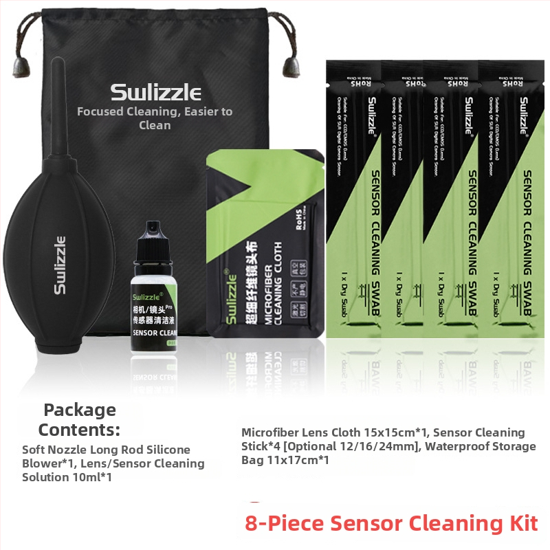 Set za čišćenje kamere - puhanje zraka, Lens Pen za DSLR i bezz ogledala kamere, CMOS/CCD senzori