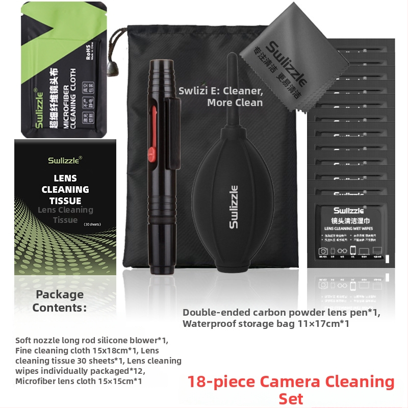 Set za čišćenje kamere - puhanje zraka, Lens Pen za DSLR i bezz ogledala kamere, CMOS/CCD senzori