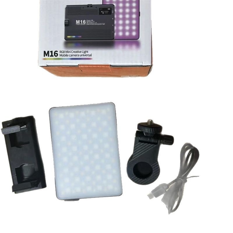 LED dodatno svjetlo W140RGB, ručno, 5W, tri temperature boja, kompaktno svjetlo za video i fotografiju