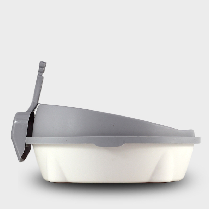 Poluzatvorena kutija za mačke, dizajn protiv pukotina, plastična konstrukcija