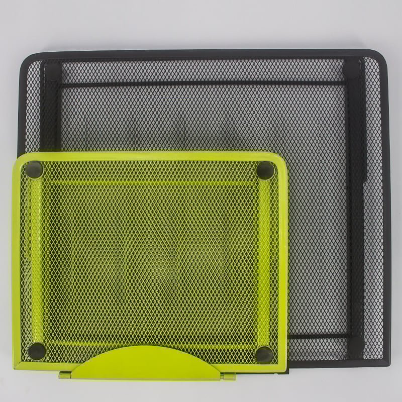 Suport multifuncțional pentru notebook, pliabil, reglaj în șase poziții, disipare a căldurii, suport metalic, model 2358