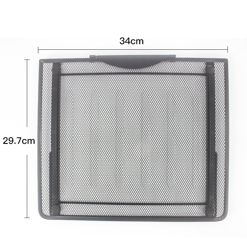 Suport multifuncțional pentru notebook, pliabil, reglaj în șase poziții, disipare a căldurii, suport metalic, model 2358