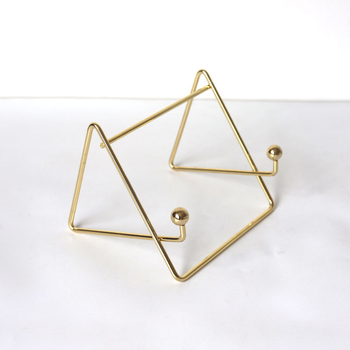 Suport pentru tabletă din fier forjat — bază de birou metalică, cu design bidirecțional, compatibil cu iPad și iPad Mini