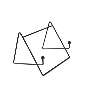 Suport pentru tabletă din fier forjat — bază de birou metalică, cu design bidirecțional, compatibil cu iPad și iPad Mini