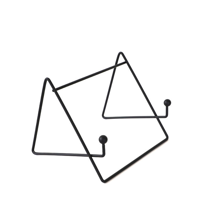 Suport pentru tabletă din fier forjat — bază de birou metalică, cu design bidirecțional, compatibil cu iPad și iPad Mini