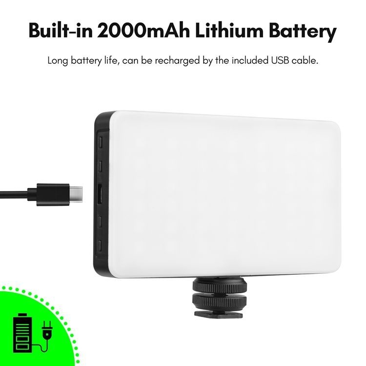 Cooperlite CL-120 Mini LED osvjetljenje za selfie za pametne telefone i DSLR | Fotografija i video, ljepši izgled, RGB 3000K-9000K