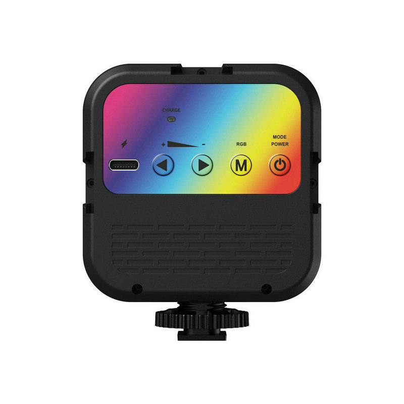 Lampica za osvjetljenje fotografija za mobilno emitiranje, WL-R1, punjiva, <10W, 3.7V, 2700–3500K topla LED