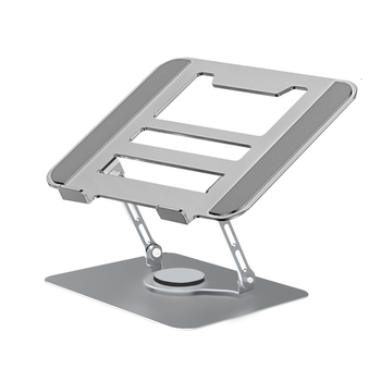 Μεταλλική βάση ψύξης για φορητό υπολογιστή, πτυσσόμενη, περιστρεφόμενη, εργονομική, μοντέλο HLP20