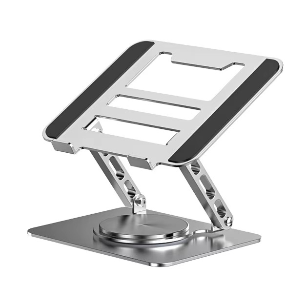 Μεταλλική βάση ψύξης για φορητό υπολογιστή, πτυσσόμενη, περιστρεφόμενη, εργονομική, μοντέλο HLP20