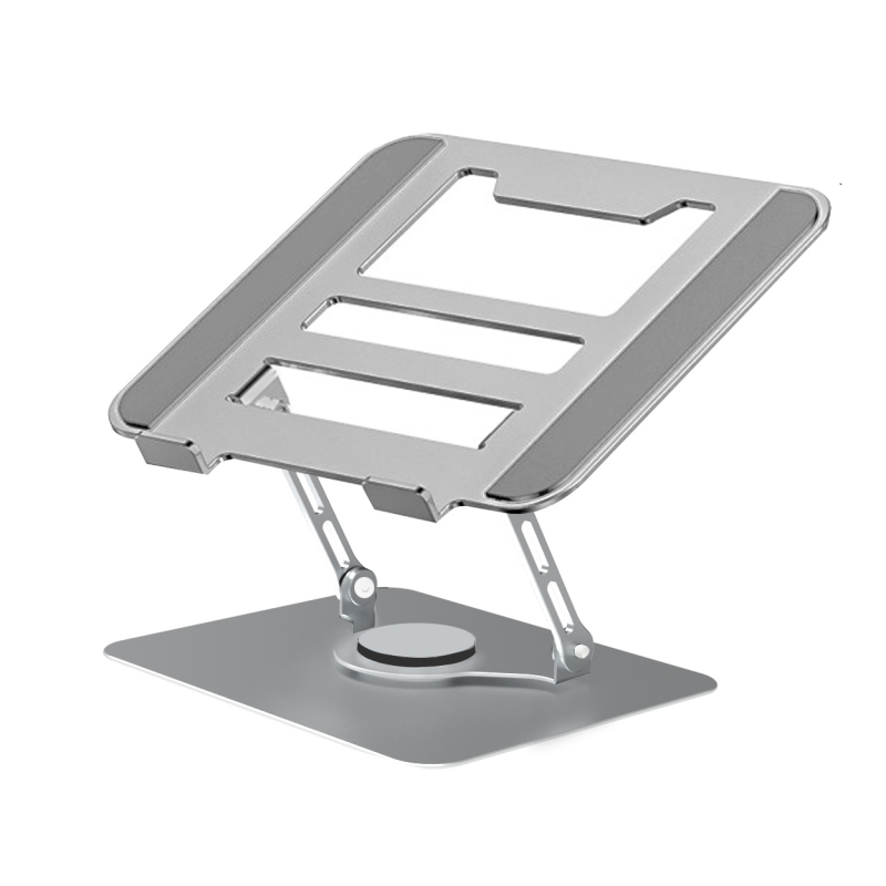 Μεταλλική βάση ψύξης για φορητό υπολογιστή, πτυσσόμενη, περιστρεφόμενη, εργονομική, μοντέλο HLP20