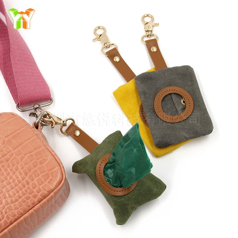 Dispenzer za vrećice za pse za vanjsku uporabu — platneni materijal, dizajn kontinuirane role, podrijetlo Shenzhen