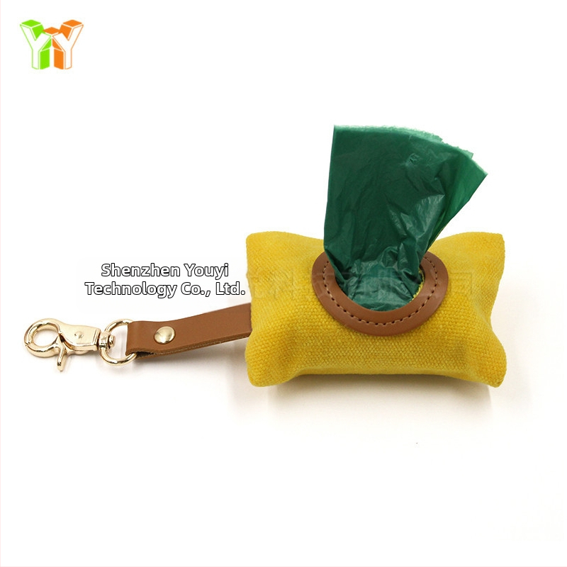 Dispenser na vrecká pre psy na vonkajšie použitie — plátenný materiál, dizajn kontinuálnej rolky, pôvod Shenzhen