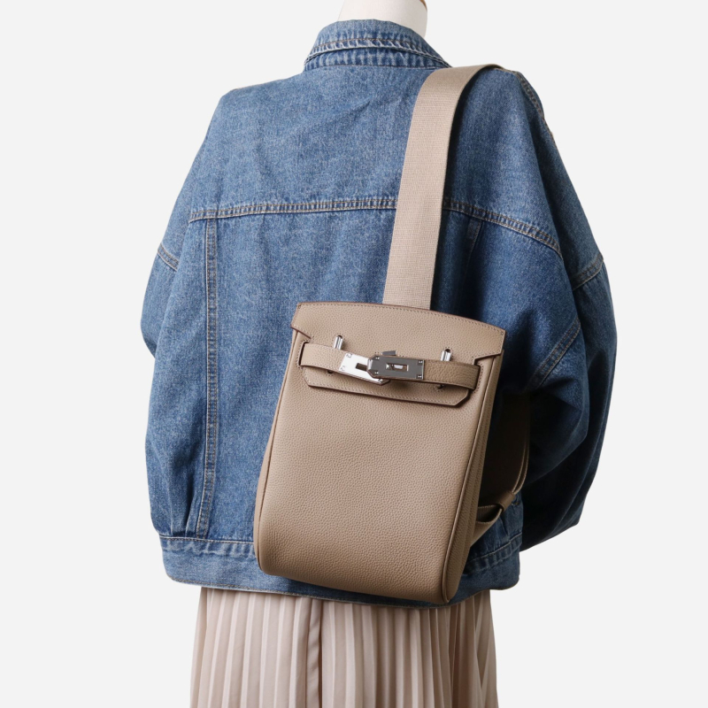 Miss Summer Togo első réteg marhabőrből készült mellkas táska – stílusos és sokoldalú crossbody, mindennapi használatra