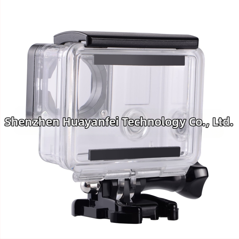GoPro Hero 3+/4 vodotesné ochranné puzdro, PC materiálu, krištáľovo priehľadné