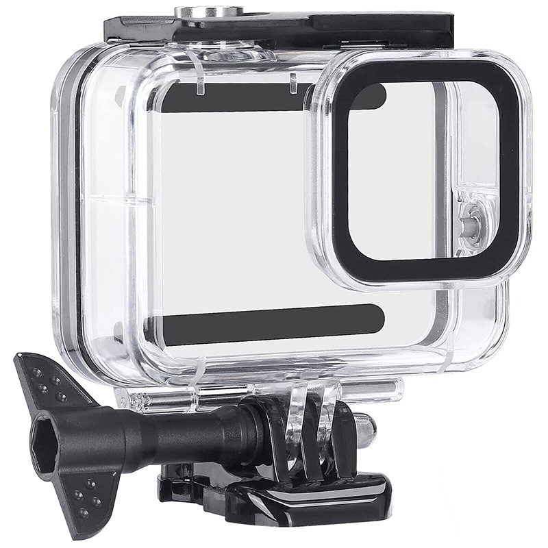 Vodotesné puzdro GoPro 8 CN-76 — PC + tvrdené sklo, vodotesný ochranný kryt pre GoPro 8, možnosť tlače loga