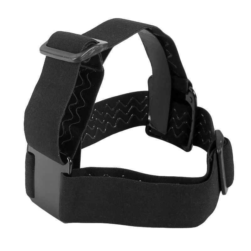 Accesoriu pentru cap GoPro, benzi de cauciuc în trei piese, material PC, compatibil cu GoPro Hero 4/3+/3/2 și alte camere de acțiune, GP23