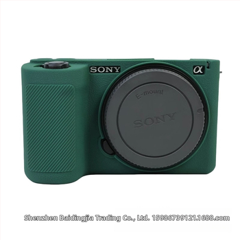 Sony ZV-E10II Silikona Kameras Soma – Izturīga pret nolietošanos, Trieciensizturīga, Clutch stila soma