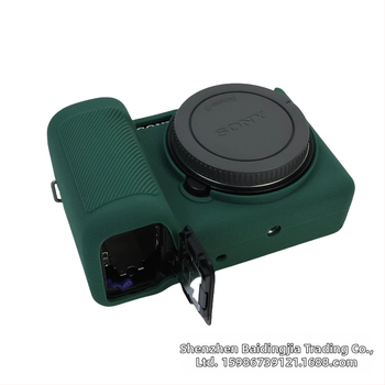 Sony ZV-E10II Silikona Kameras Soma – Izturīga pret nolietošanos, Trieciensizturīga, Clutch stila soma