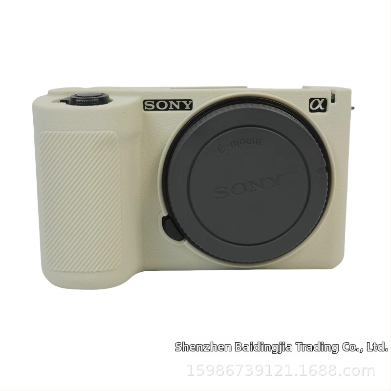 Sony ZV-E10II Silikona Kameras Soma – Izturīga pret nolietošanos, Trieciensizturīga, Clutch stila soma