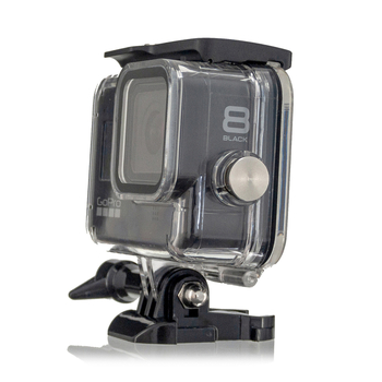 GoPro Hero8 vodootporna kućišta ABS | kompatibilno s GoPro Hero8 | vodootpornost do 45 m | ispis logotipa: podržano | after-sales: tri paketa