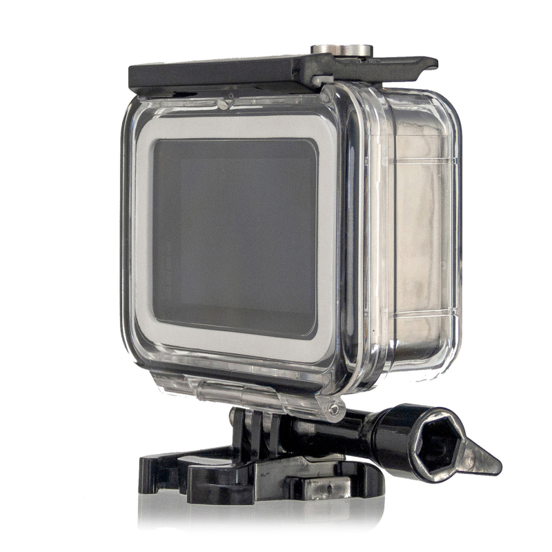 GoPro Hero8 vodootporna kućišta ABS | kompatibilno s GoPro Hero8 | vodootpornost do 45 m | ispis logotipa: podržano | after-sales: tri paketa