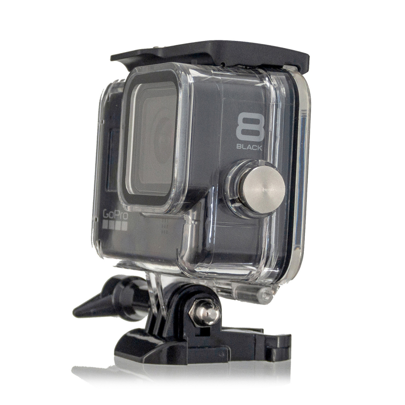 GoPro Hero8 vodootporna kućišta ABS | kompatibilno s GoPro Hero8 | vodootpornost do 45 m | ispis logotipa: podržano | after-sales: tri paketa