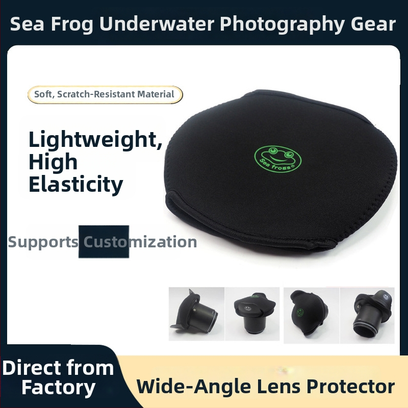 Nailona objektīva vāciņš NC-1 Seafrogs fisheye platleņķa objektīvam (Materiāls: Nailons; Zīmols: Seafrogs; Modelis: NC-1; Saderība: Seafrogs fisheye objektīvi)