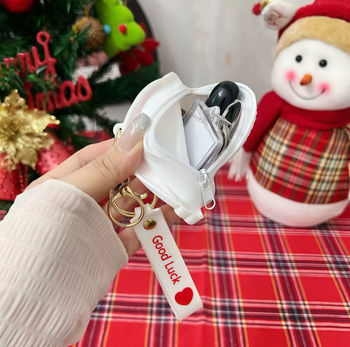 Монетник силиконов с аниме мотиви, детски стил, унисекс, без подплата, пролет 2025