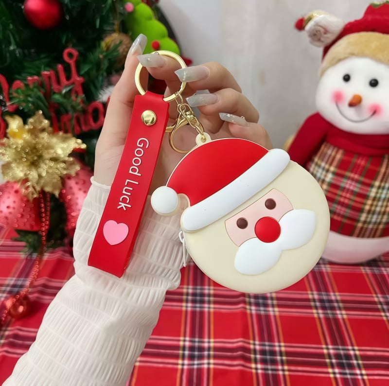 Монетник силиконов с аниме мотиви, детски стил, унисекс, без подплата, пролет 2025