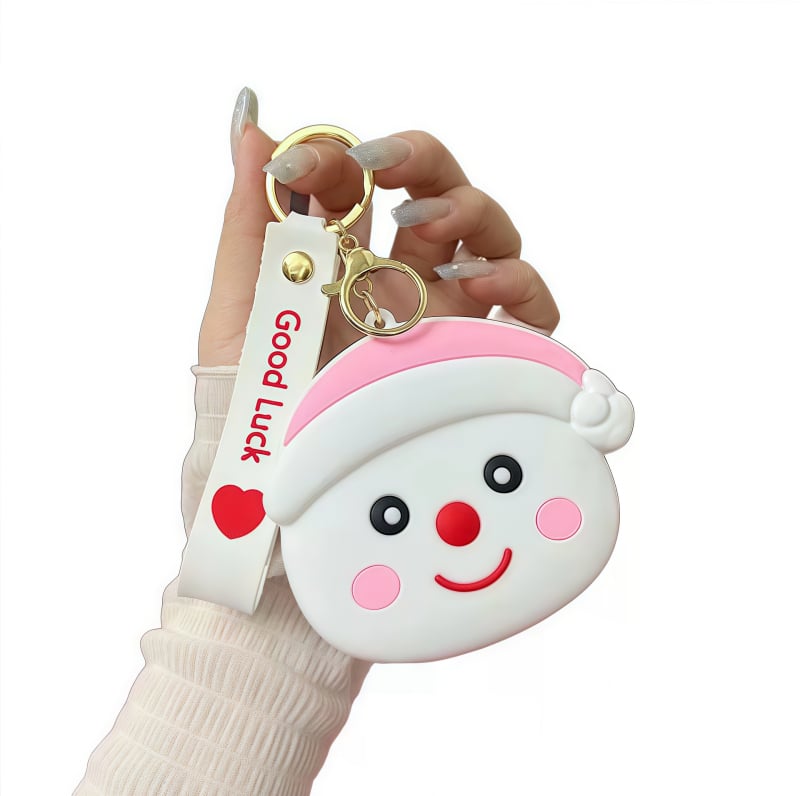 Монетник силиконов с аниме мотиви, детски стил, унисекс, без подплата, пролет 2025