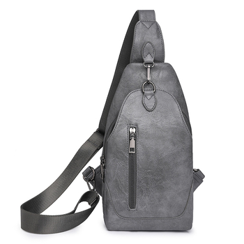 Geantă crossbody din PU pentru femei, Primăvara 2024, căptușeală poliester, închidere cu fermoar, buzunare interne: buzunar cu fermoar, buzunar pentru telefon, buzunar pentru ID