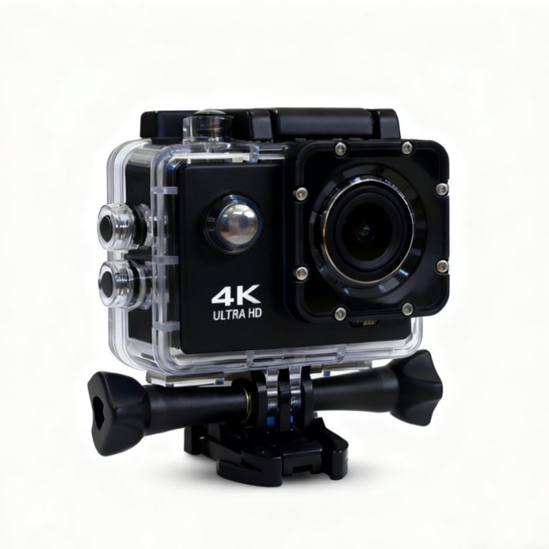 HD akcijska kamera 4K, vodootporna, Wi-Fi, pohrana na TF karti, LCD 2,0 inča