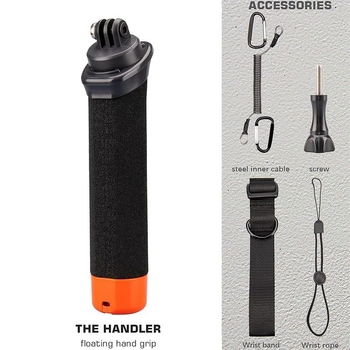 Bară plutitoare pentru camere de acțiune — mâner din spumă ABS