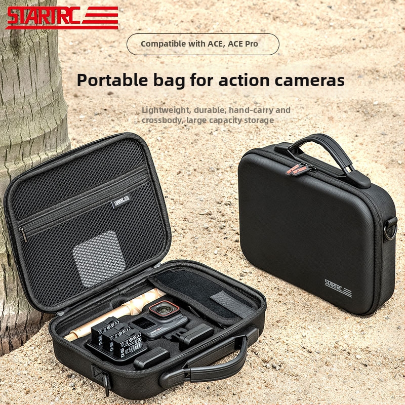 STARTRC Insta360ACE Pro set husă pentru cameră sport – material PU, geantă crossbody, model 1134780